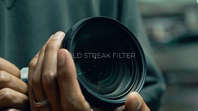 K&F CONCEPT 77mm Gold Streak Effect Lens Filter (2mm)