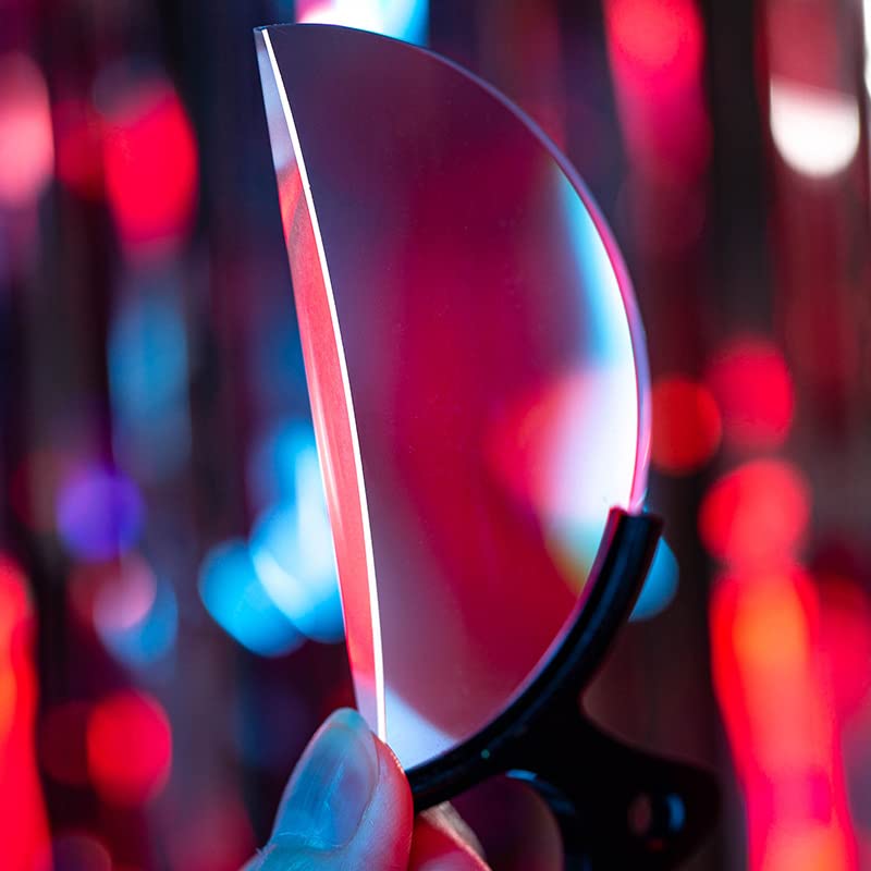 Handheld Diopter Lens Filter Ghost Prism Lens Photography Fractal Foreground Blur for Effect Camera Prism 100mm Handheld Split Diopter FX Filter