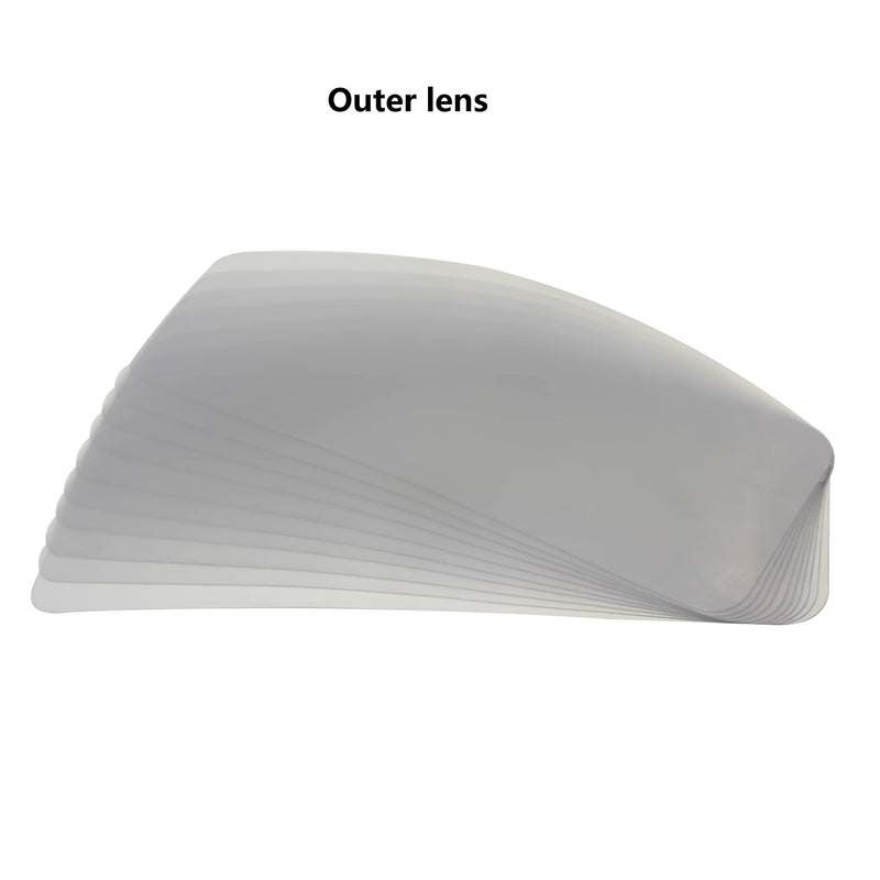 SHUNJIE Sandblaster Helmet Safe Air Feed Sandblast Helmet with Shoulder Protective Sand Blast Hood Protector for Sandblasting Equipped (Inner Lens) Inner Lens