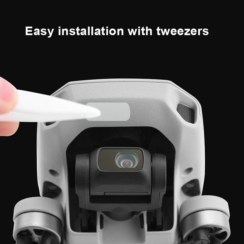 O'woda Mini 2 /Mini SE Gimbal Protector Kit: Camera Lens Cover Cap + Tempered Films (2 Sets) + Lens Hood Sunshade Gimbal Guard, 3-in-1 Lens Protection Accessories for DJI Mini 2/Mavic Mini/ Mini SE 3 in 1 Lens Protection Combo