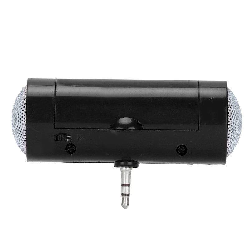 KIMISS Mini Portable Speaker, Pillow Speaker 3.5 mm Jack Stereo Plug in Speakers Cellphone Speaker Mini Speaker with Aux Input for Mobile Phones and Tablets (Black) Black