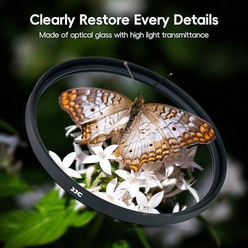JJC 67mm Macro Close-Up Filter Set (+2 +4 +8 +10) with Lens Filter Pouch