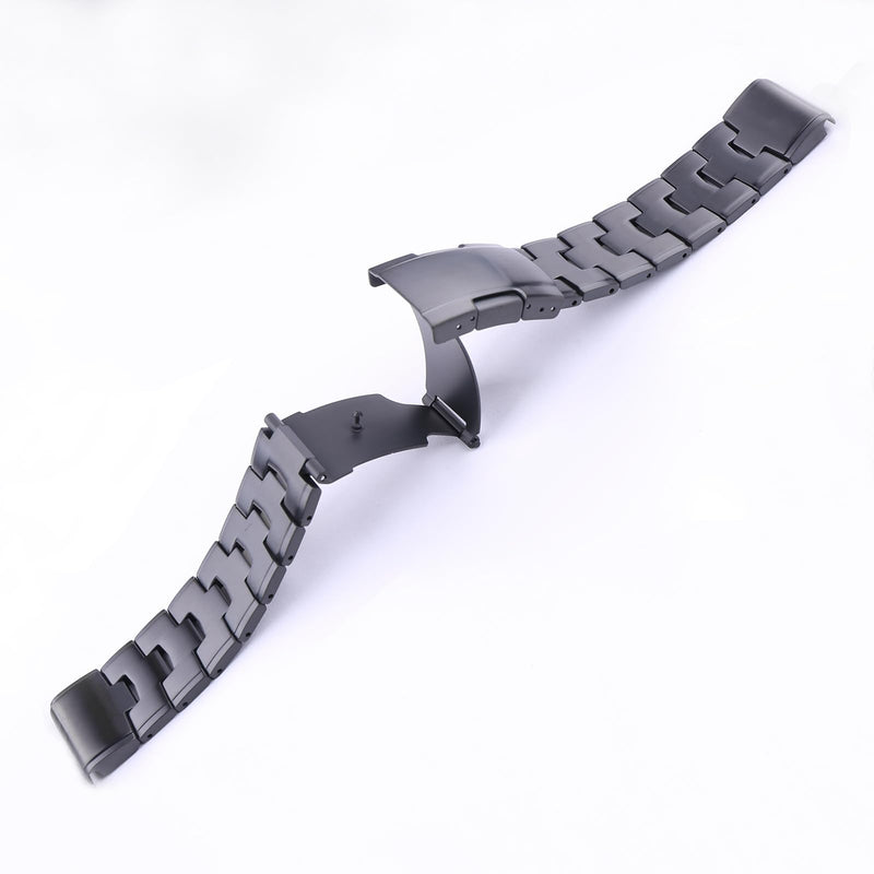 XIW Compatible for 26mm Garmin Fenix 8 51mm Enduro 3 51mm 6X Pro 7X Pro 5X Plus Titanium Metal Quick Release Watch Band Replacement for men Wirstband Strap women Bracelet Black