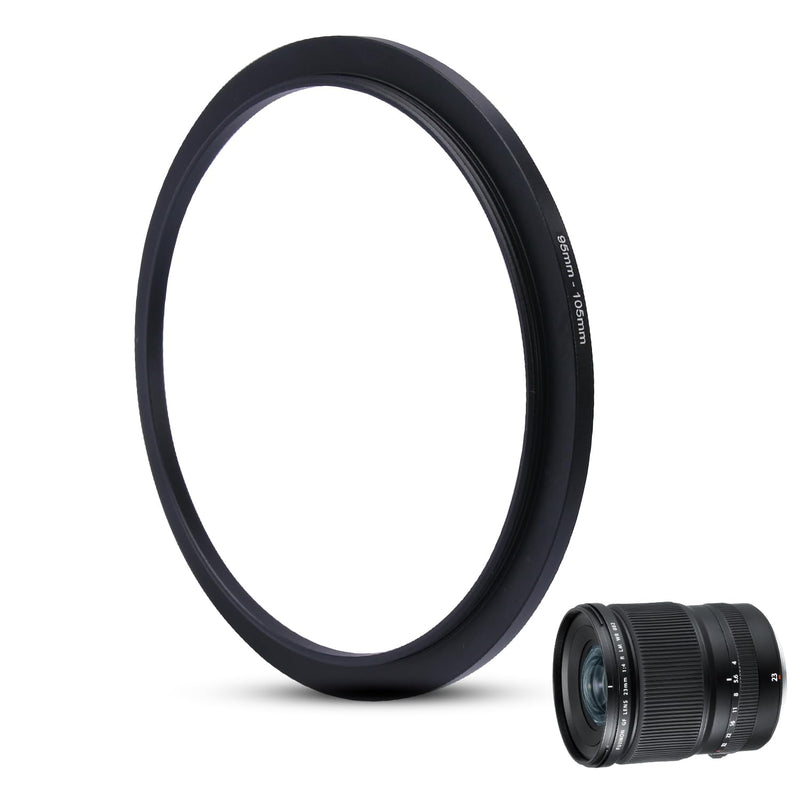 [AUSTRALIA] - Metal Step Up Ring Filter Adapter - 95mm to 105mm - Metal Ring Step Up Rings Adapter Filter Compatible with All 105mm UV, CPL, ND, Lens Hood, Threaded Lens ect 