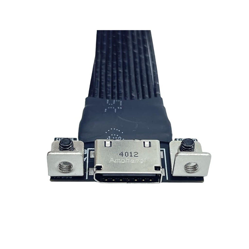 JMT M.2 NVMe M Key to Oculink 4i / SFF8611 Extension Cable PCIe4.0 X4 Gen3 4 Compatible with T10 / SAS-4 SFF-8612 (15cm) 15cm