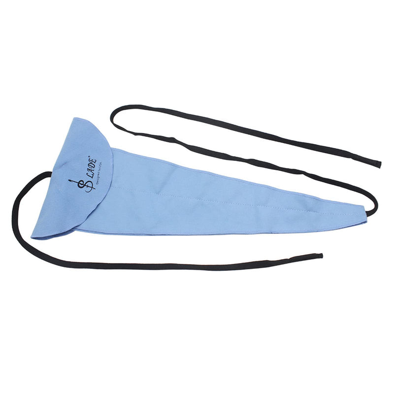 Saxophone Swab Cleaning Cloth Swab for Inside Tube Cleaning Care Tool for Sax/Straight Saxophone Blue