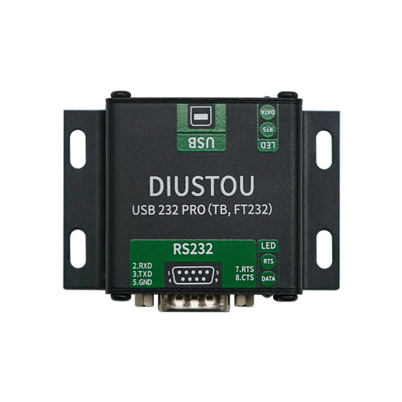 FT232 RS232 to USB Serial Port Conversion Module Isolated, Industrial Grade Stable and High Speed DB9 Interface Bidirectional Conversion