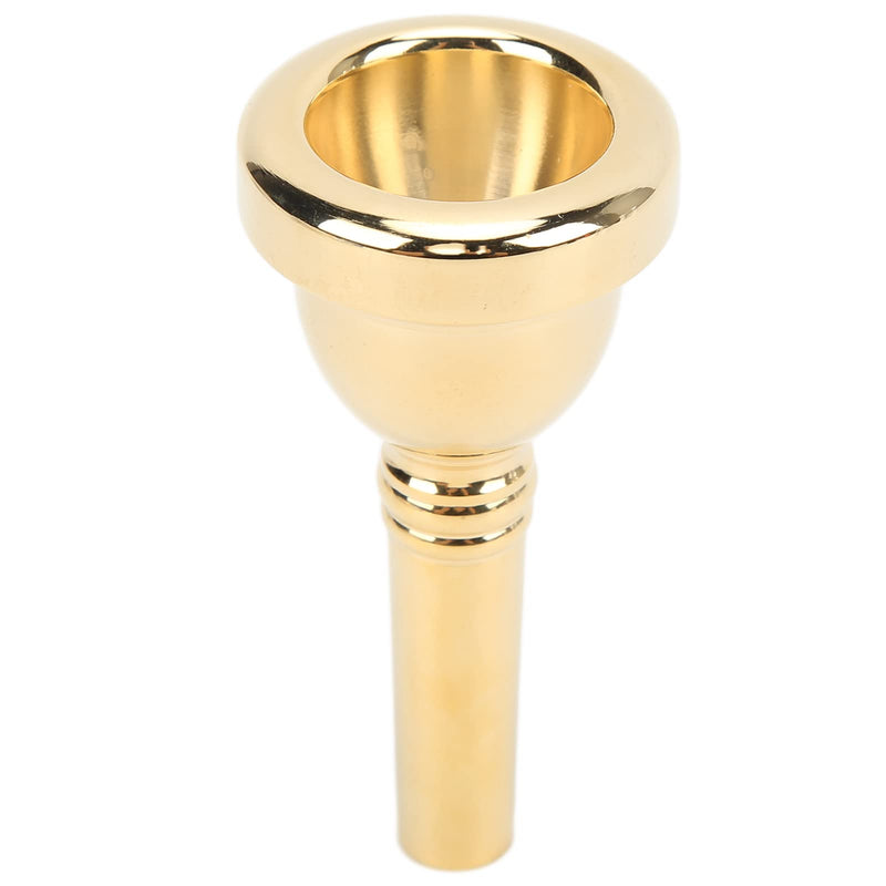 [AUSTRALIA] - Professional Alto Trombone Mouthpiece, Gold Plated Copper Mouthpiece for Clear Sound, Durable Design for Beginners and Musicians, Ideal Gift for Trombone Players 
