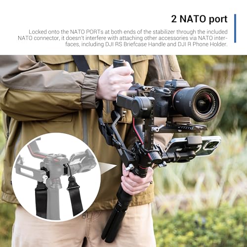 JJC Neck Shoulder Strap for DJI RS 3 Pro/RS 3/RS 2/RSC 2 Gimbal Stabilizer