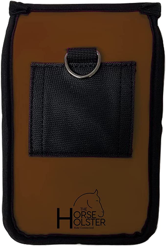 The Horse Holster Cell Phone Holder, Hunter Green, S/M - Holds All Cellphones, Money, Credit Cards, Lip Balm, Safely Secure Essentials During Activity, 4 Ways to Wear, Riding, Biking, and More S/M Leg Strap (25”)