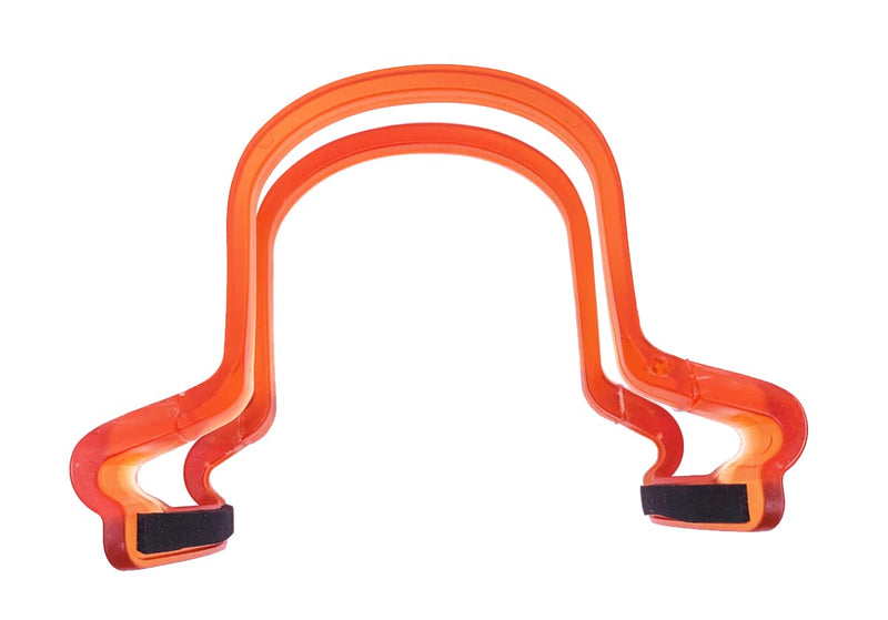 Violin Bow Corrector for 1/2-4/4 Violin Bow Collimator Guide Tool for Violin Beginner Teaches Proper Bow Holding Technique Accessory - Red
