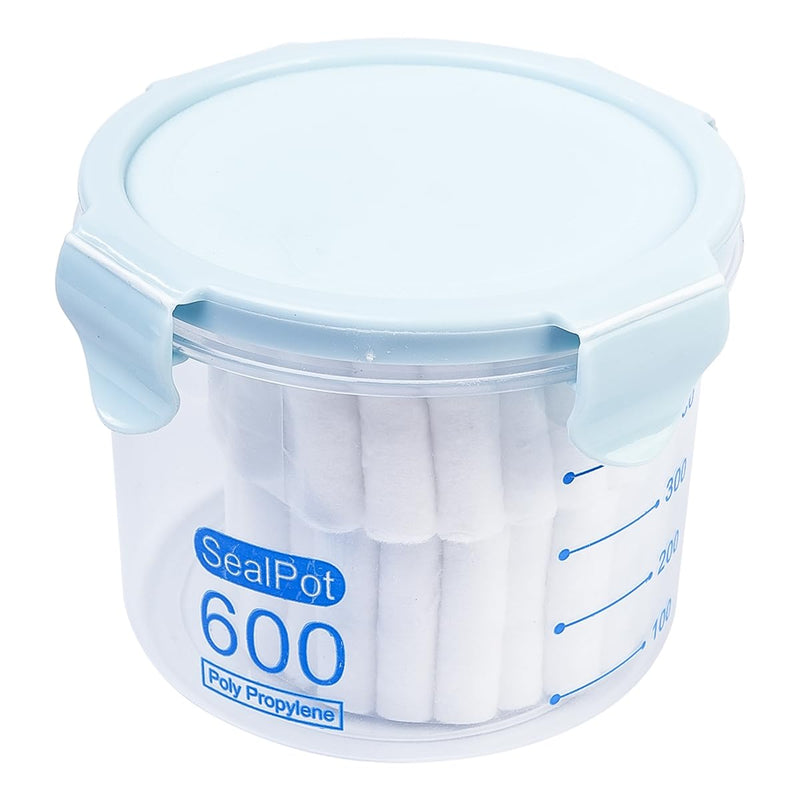 Sarini Pack of 100 Cotton Rolls - Non-Sterile Dental Gauze Cotton Rolls, Medium Nose Adapter, Cotton Ball Rolls for Dental Use and Personal Care