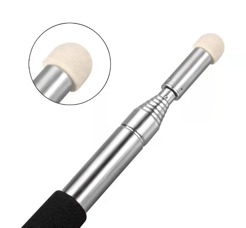 SIJIANKE2 Pack Telescopic Teachers Pointer,Teaching Pointer,Hand Pointer Extendable Telescopic Retractable Pointer Classroom Whiteboard Pointer Handheld Presenter