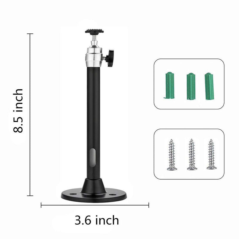 Ivosmart Mini Projector Ceiling Mount Stand 5KG Loading Capacity Wall Mounting Bracket for Mini Projector Camera (Black)