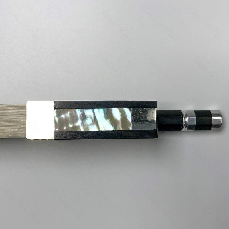 Carbon Fiber Violin Bow 1/2 Violin Bow Unbleached White Horse Hair Art No.VN108…