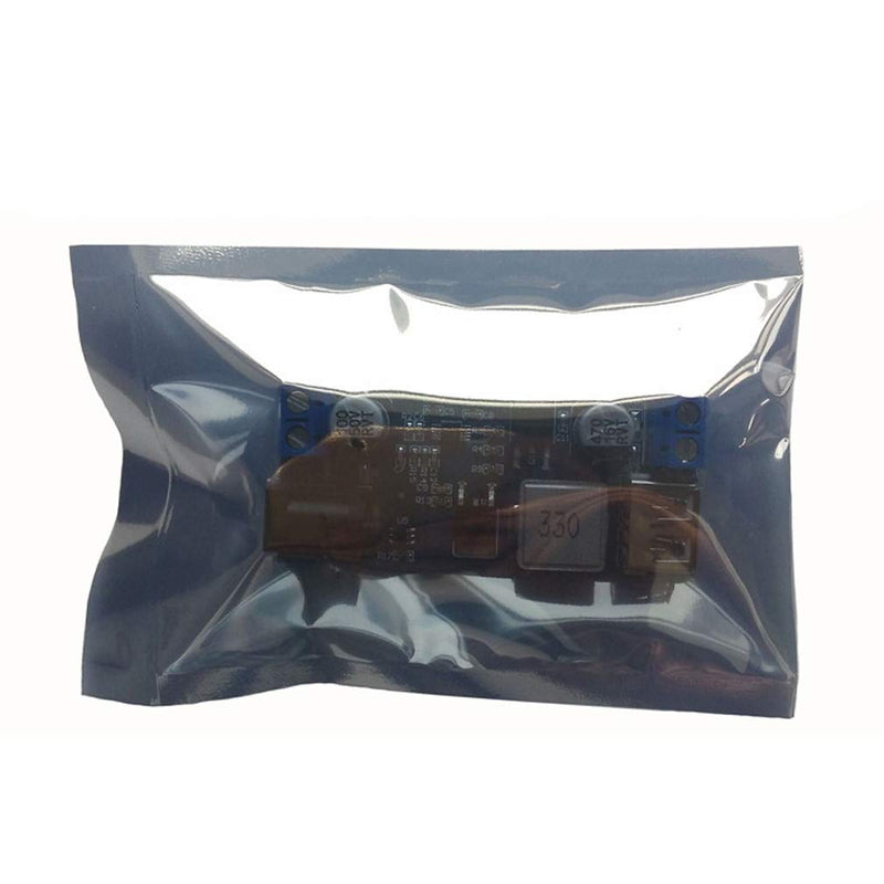 Hailege 2pcs 24V/12V to 5V/5A Power Module DC-DC Step-Down Power Supply Converter with USB Port