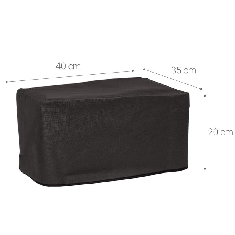 kwmobile Cover Compatible with Epson Expression Premium XP-830 - Dust Cover Printer Protector - Dark Grey