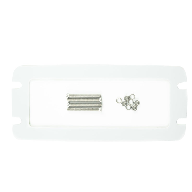 [AUSTRALIA] - Dual Electronics SG3 Splashguard Marine Radio Housing Unit, Waterproof, Transparent, Single DIN, White 