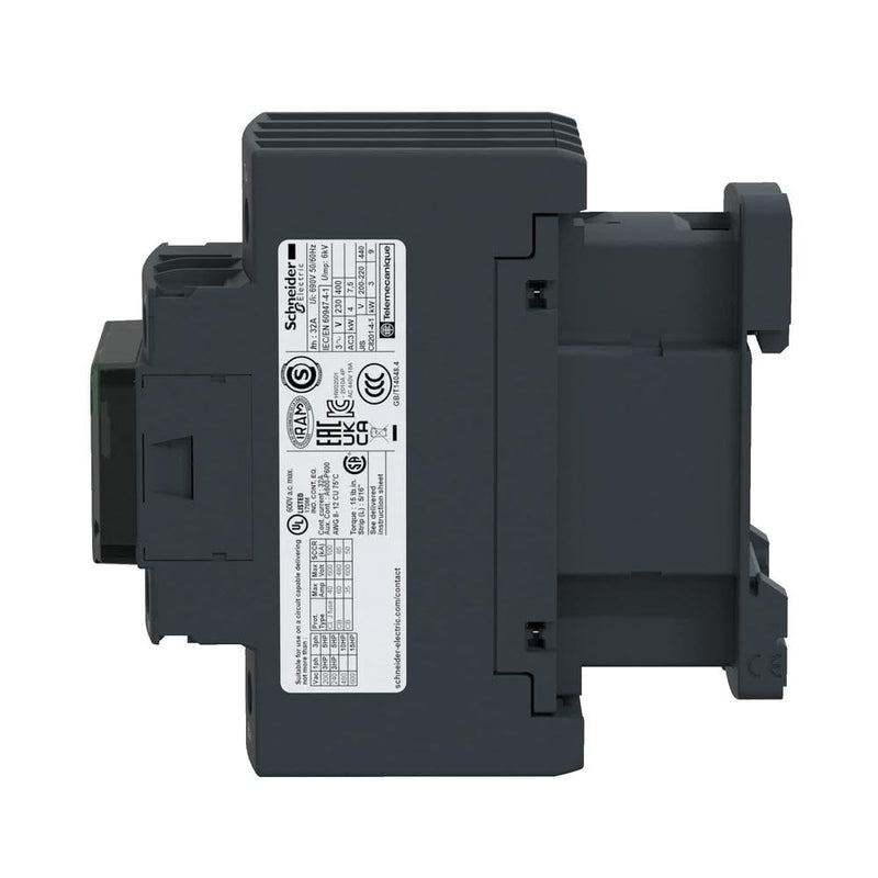 Schneider Electric LC1DT32P7 Contactor 32A 230V 50/60, Cont. 32A4Pl 230V50/60Hz LC1D 4p 230 V AC