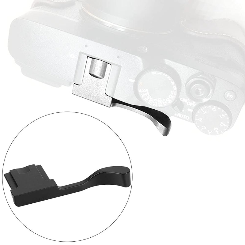 Thumb Up Grip,Aluminum Alloy Hot Shoe Thumb Up Hand Grip for X 100F, X100T, X A5, X A3, X pro2 mirrorless camera.(Black)
