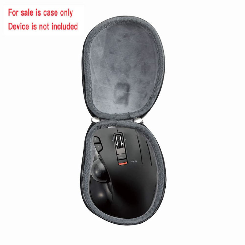 Hermitshell Hard Travel Case for ELECOM 2.4GHz Wireless Easy Thumb Control Trackball Mouse (Case for ELECOM M-XT3DRBK) Case for ELECOM M-XT3DRBK