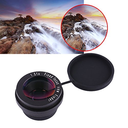 1.5X Camera Viewfinder, DSLR Fixed Focus Eyepiece Magnifier Viewfinder Eyecup Magnifying for for APS-C, for, for for for for Leika R, for