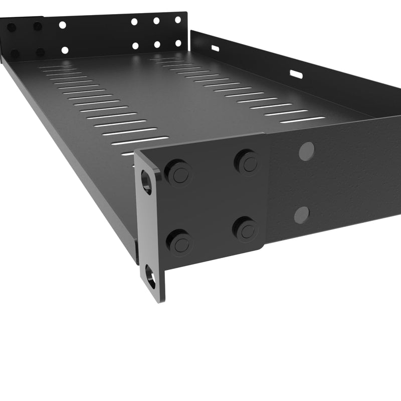 1U 19" Cantilever Rack Shelf Heavy Duty 6 inch Deep 2 PCS 1U x 19" x 6"
