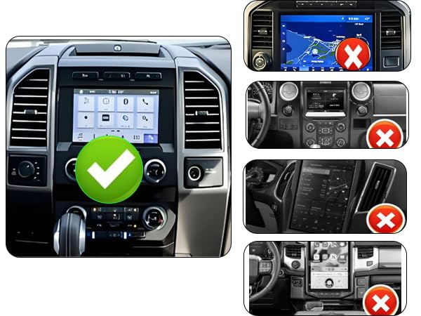 EASEORD Vent Phone Mount for Ford F-150 2015-2020 & Super Duty 2017-2021 | Expedition 2018-2021| 360 Rotation Aluminum F150 Vent Cell Phone Holder for All Smartphones,Custom Fit,Easy Install