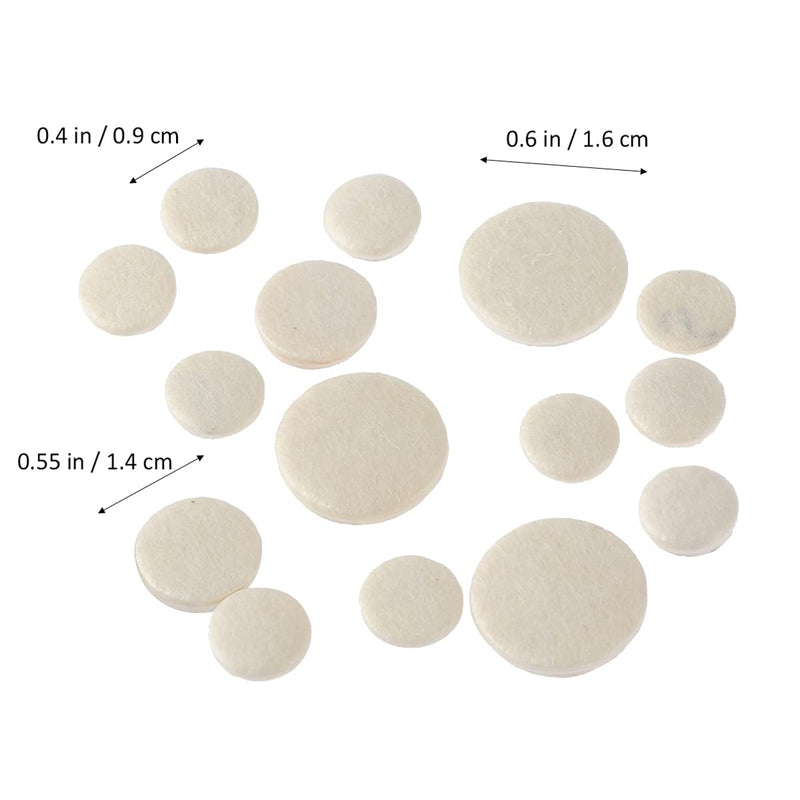 Saxophone Pads Clarinet Pads Replacement Kit Clarinet Pads, 17PCS Clarinet Pads Bb Clarinet Woodwind Instrument Pads Clarinet Thumb Rest Woodwind Pads