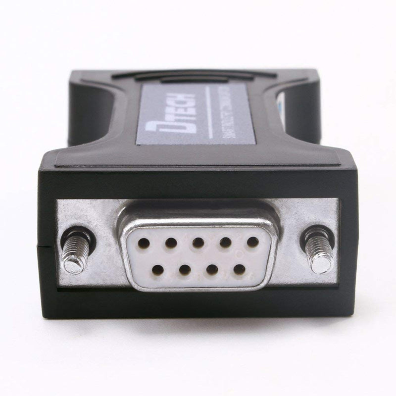 DTECH Port Powered RS232 to RS232 Serial Port Isolator Optic Electric Adapter to Protect You PC and RS-232 Device 3 wire isolated adapter