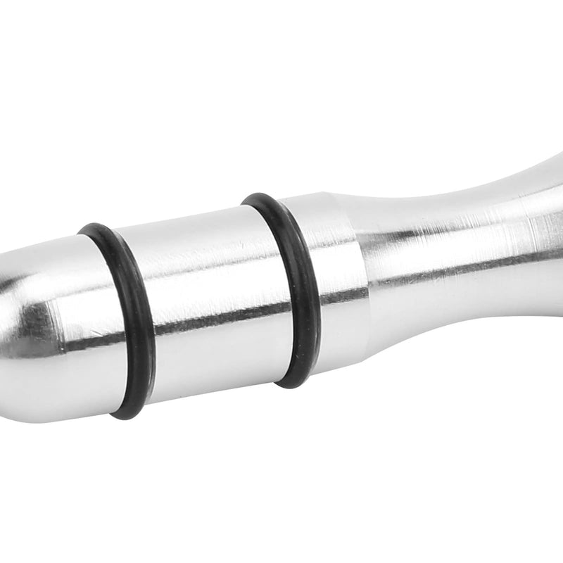 Embouchure Training Device Mouthpiece, Mouth Strength Trainer, Brass Instrument Accessories, Personal Embouchure Trainer Mouth Muscles Builder for Trombones Woodwinds Saxophone(Silver)