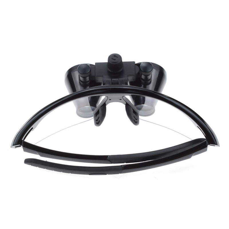 ORILAO 2.5x420mm Anti Fog Magnifier Portable Magnifying Glass Surgical Magnifier Magnifying Glass Black