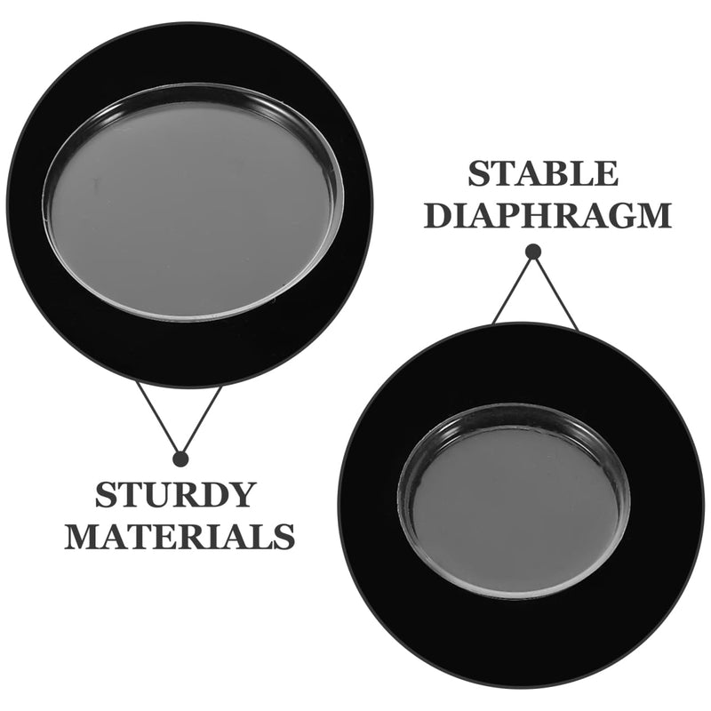 Healeved 2 x Stethoscope Membrane Accessories Replacement for Paediatric and Adult Stethoscopes Durable and Precise Diaphragms for Optimal Auscultation Easy Installation and Compatibility