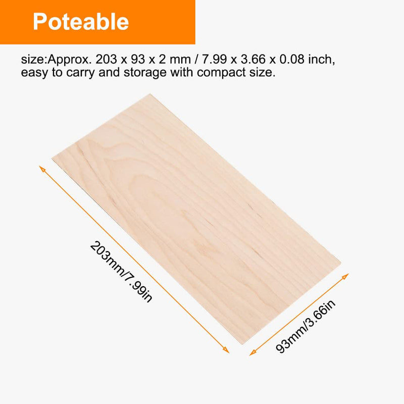 3Pcs Guitar Head Veneers, Maple Guitar Headplate for Guitar Luthiers Replacement Tool Maple Wood Veneer Maple Veneer