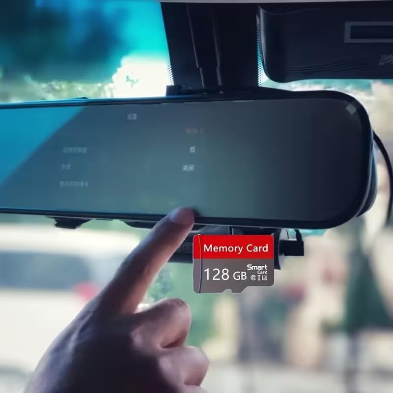 1Pc Memory Card/Tf Card Red and Gray TF Cards, High-Speed Class 10 U3 Mini SD Cards 32GB Capacities, Providing Reliable and Secure Performance for Smart Phones, Tablets, Cameras, Surveillance Cameras
