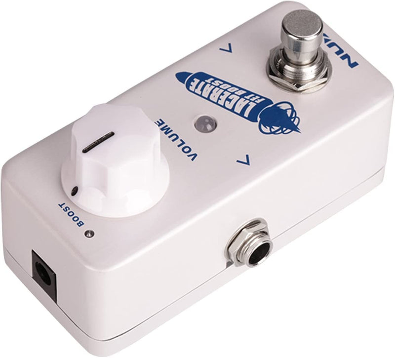 NUX Lacerate Mini Booster Pedal Bundle with 9V Power Supply