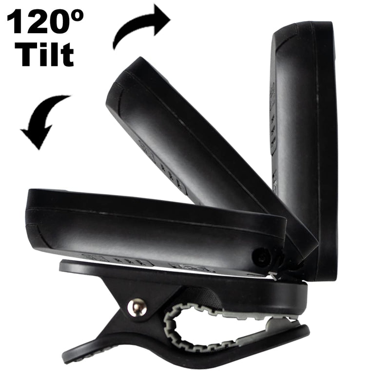 ChromaCast CC-440 Clip On Chromatic Tuner, Sunset Orange, Pack of 2 (CC-440-SOR-2PK) 2 PACK