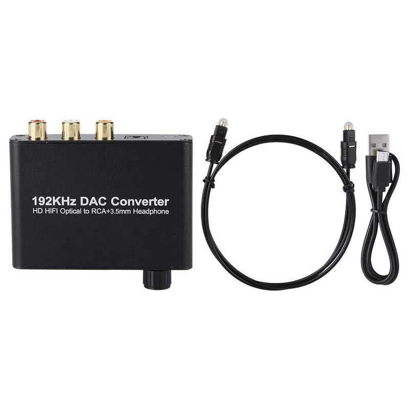 [AUSTRALIA] - Digital Audio Decoder 5.1 HD with Volume Adjustment,Support DTS/AC-3/ Optical Coaxial Toslink Analog Converter, for Network Player, HDTV, -ray DVD, DVD, , 360, DM500S, DM800HD 