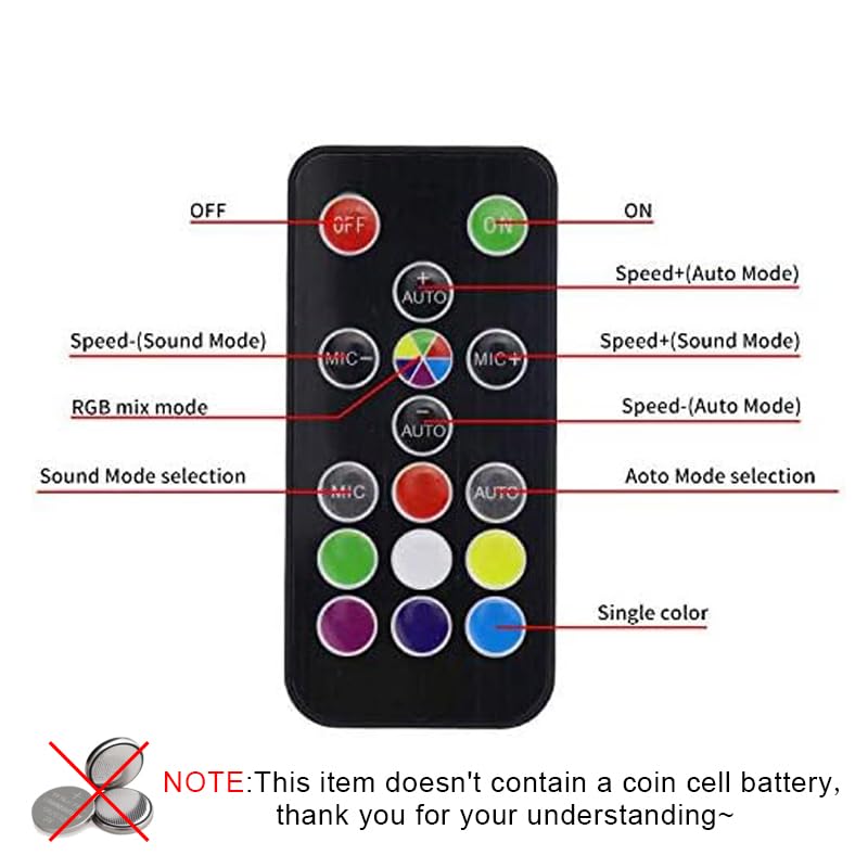 Stage Strobe Light, Super Bright Flash Stage Lighting, Sound Activated and Speed Control RGB Strobe Light, Flash Party Lighting for Wedding, Xmas, Birthday, Club, DJ (270 LED) 270 LED