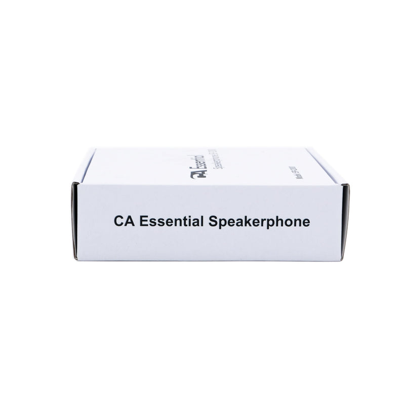 CA Essential Speakerphone SP-2000 - USB and Bluetooth Speakerphone, Clear Sound, 360 Degree Noise Cancelling Microphone with 3m Range, 66 Ft BT Wireless Range, by Cyber Acoustics 1 Pack