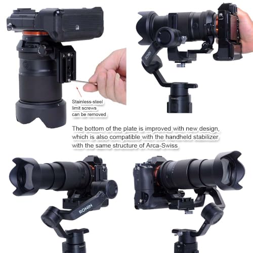iShoot Lens Collar Tripod Mount Ring Compatible with Tamron 28-300mm F4-7.1 Di III VC VXD A074 E-Mount, Support Holder Bracket Quick Release Plate Compatible with Arca-Swiss Fit Clamp and Stabilizer