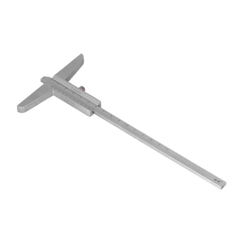 Depth Caliper 0.02 mm High Precision Micrometer Measuring Tool Stainless Steel Chrome Vernier Caliper (0-150 mm) 0-150mm