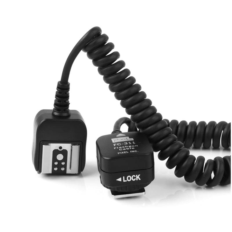 [AUSTRALIA] - PIXEL 5.91' / 1.8m E-TTL Off Camera Flash Speedlite Sync Cord Hot Shoe Cord Compatible with Canon T8i, T7i, T6, T6i, T5, T5i, SL3, 90D, 80D, 77D, 60D, 7D, 750D,6D2, 5D, M3, M5, M6 etc, Replaces OC-E3 