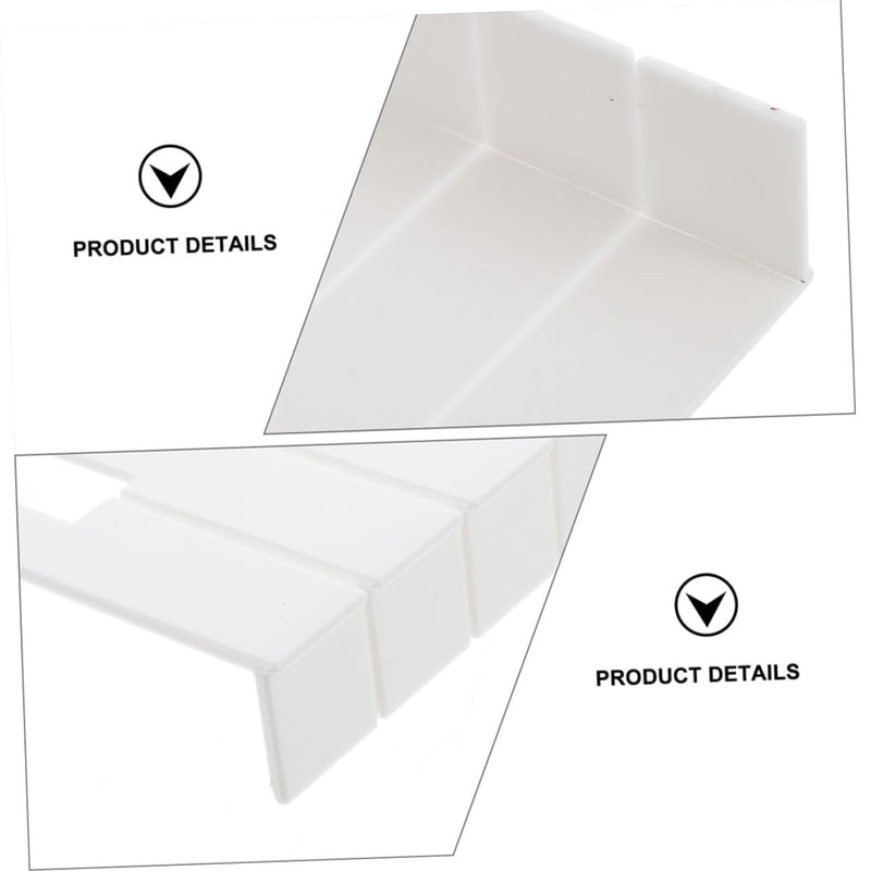 [AUSTRALIA] - SUPVOX 52Pcs piano white piano key caps key veneers board new s board board accessories tops matte Instrument supplies Acrylic 