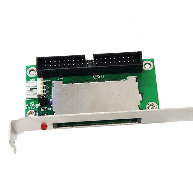 [AUSTRALIA] - 1Pcs CF to IDE Adapter 40-Pin CF Compact Flash Card to 3.5 Converter with PCI Bracket 