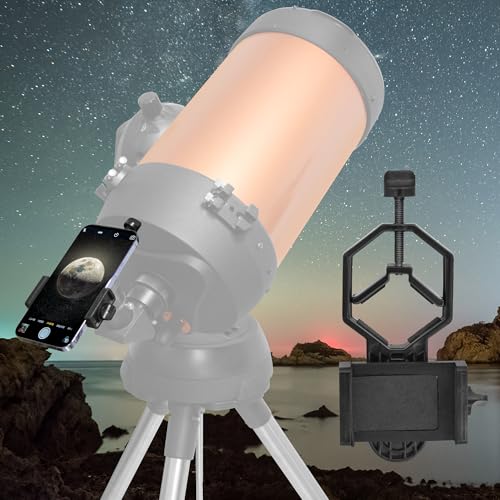 K9 Prism 8x42 Waterproof Monocular Telescope - Bundle with - Smartphone Telescope Adapter Camera Mount