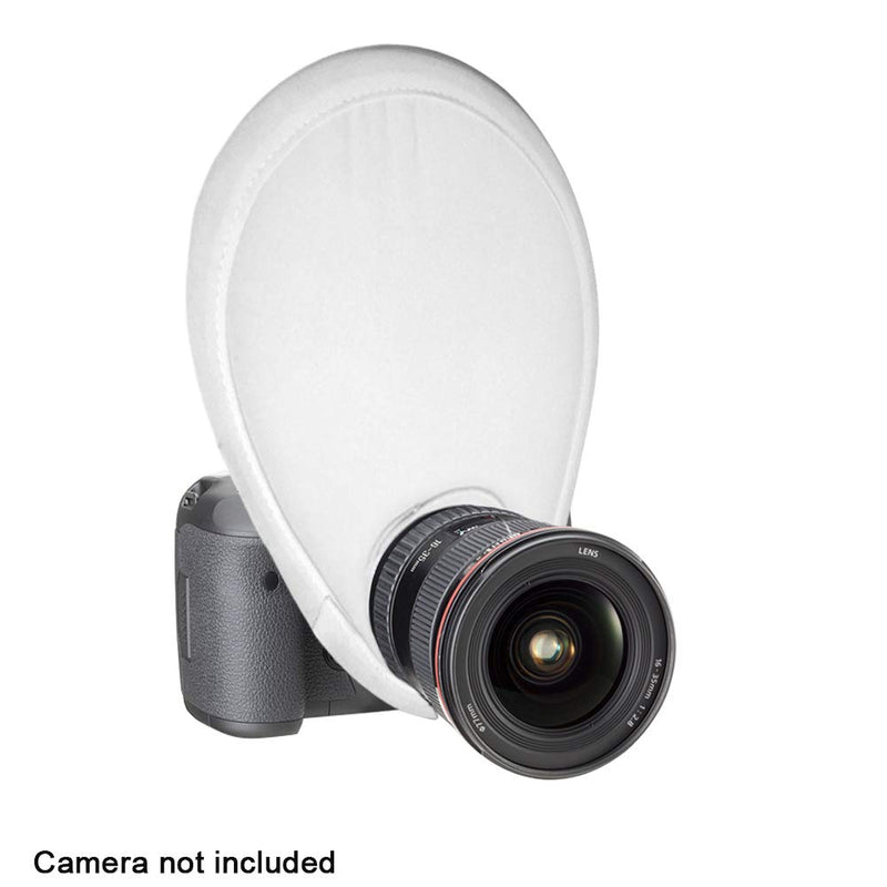 Camera Flash Diffuser,Eliminate Harsh Light and Shadow,Foldable with Storage Bag Easy Install Flash Diffuser Camera Accessories white not null