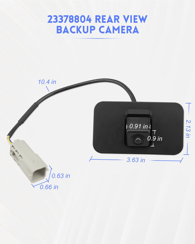 23378804 Backup Camera Rear View Parking Assist Camera Fit for Chevy Suburban Tahoe, for Cadillac Escalade ESV for GMC Yukon XL 2015 2016 2017 2018 2019 2020 Replace 23404613 23432248