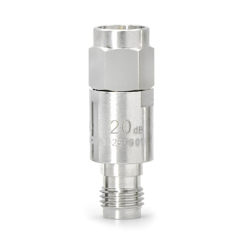 TOJOIN SMA Male to Female Attenuator/Coaxial RF Attenuator, DC to 12.4GHz, 50Ohm, 2W, 3dB/6dB/10dB/20dB/30dB, SMA 12.4G Small Attenuator Mix Pack 5PCS, New Copper Attenuator 2W 12.4G mix pack(3/6/10/20/30dB)-5pcs