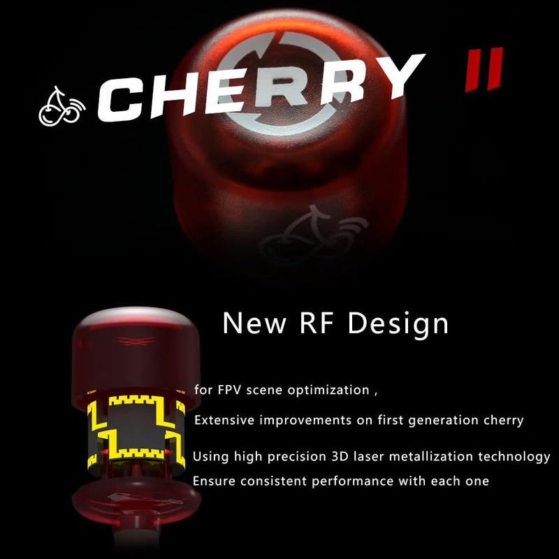 Rush Cherry2 FPV 5.8G Antenna IPEX UFL RHCP LDS FPV Racing Antenna 82CM for FPV Quadcopter Racing Drone